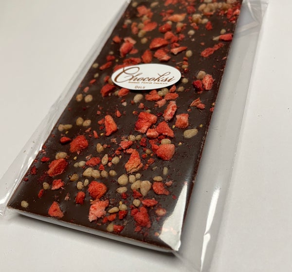 K&auml;sintehdyt suussa sulavat suklaalevyt, eri makuja