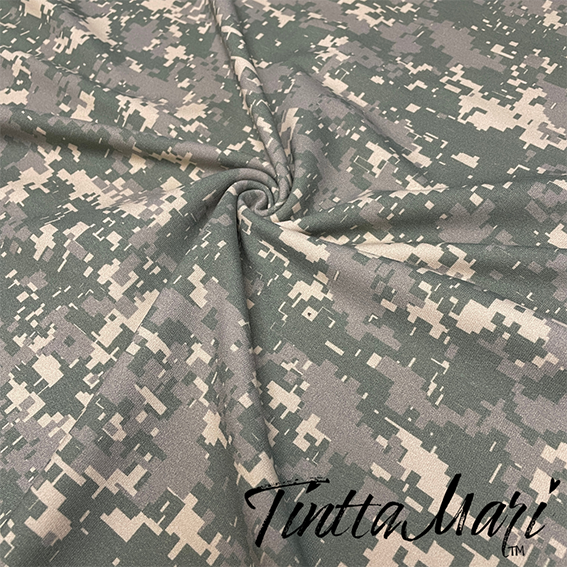 Pikseli Camo luomujoustocollege, harmaa