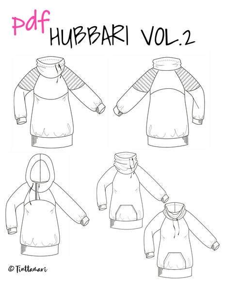 PDF HUBBARI Vol 2 sis&auml;lt&auml;&auml; sivuvetoketjullisen takkimallin