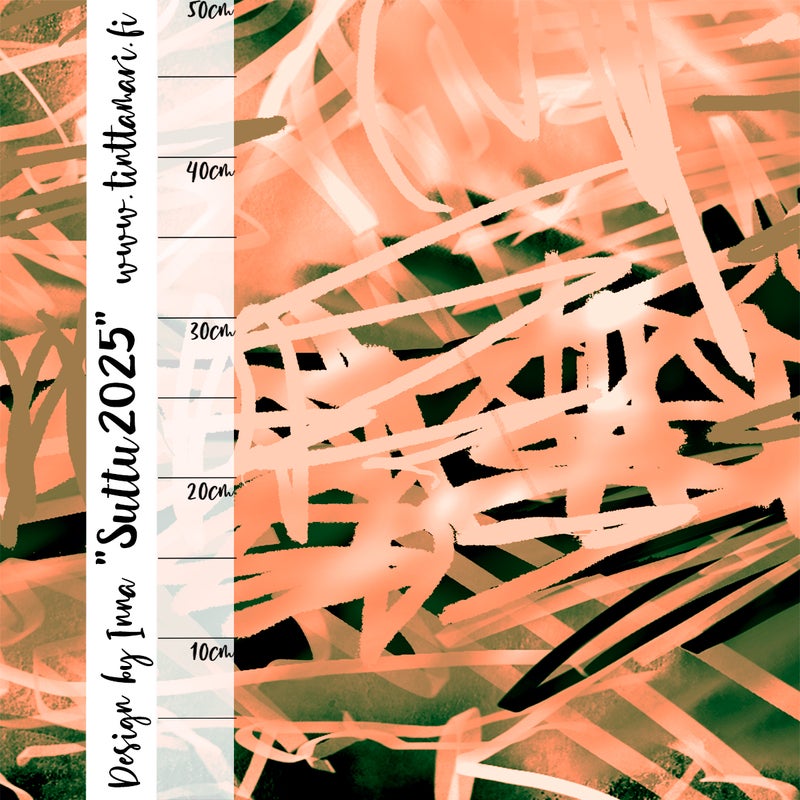 &rdquo;Suttu&rdquo; luomutrikoo, persikka2025