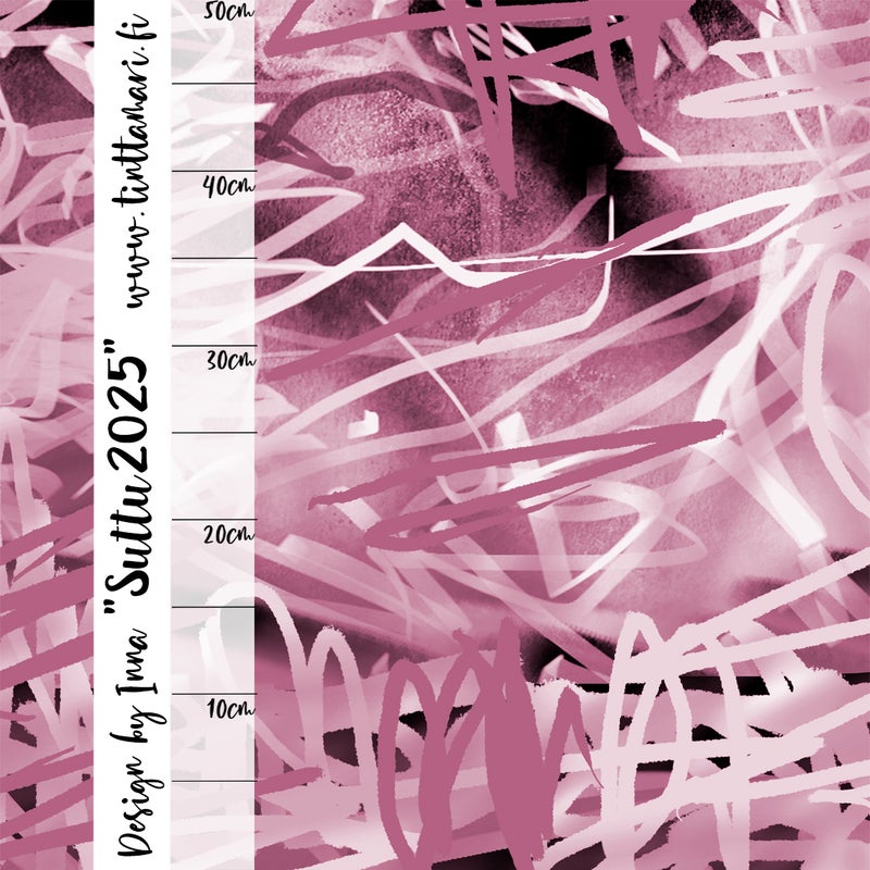 &rdquo;Suttu&rdquo; luomutrikoo, pinkki2025