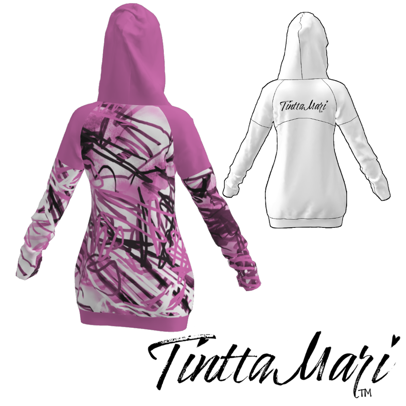 &rdquo;Suttu" luomujoustocollege, hempi&auml; pinkki