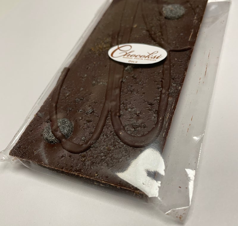 Tervalla maustettu tummasuklaa (54,5%)