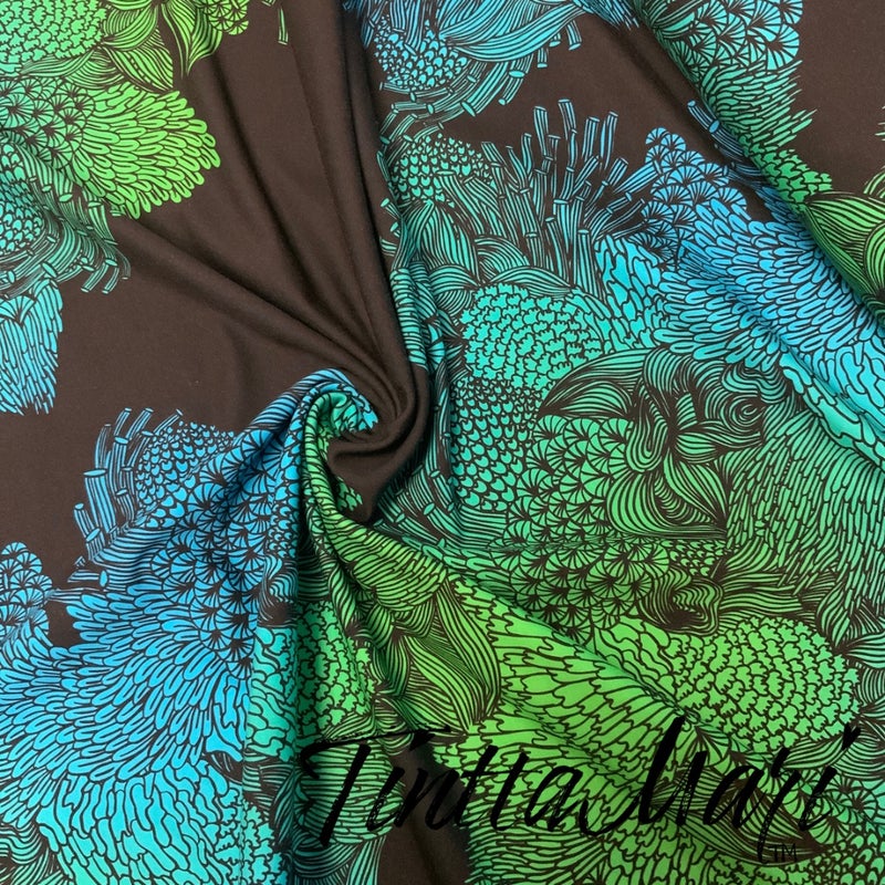 Salainen Riutta luomutrikoo, sinivihre&auml;