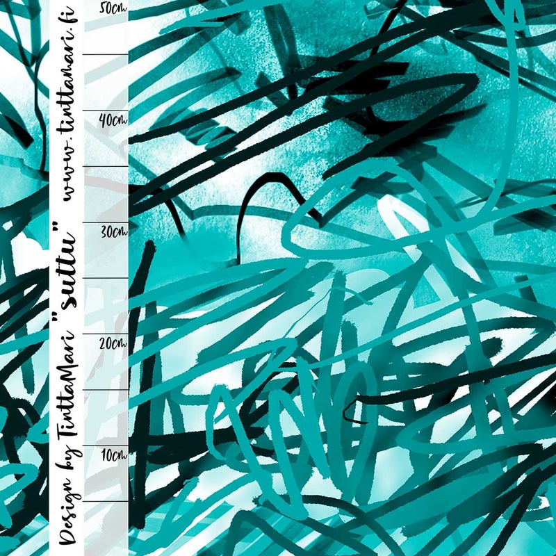 VALMISPALAT! &rdquo;Suttu&rdquo; luomutrikoo, turkoosi